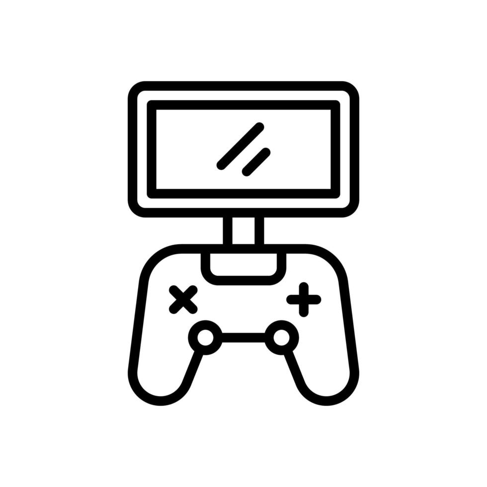 Video Spiel Symbol zum Ihre Webseite Design, Logo, Anwendung, ui. vektor