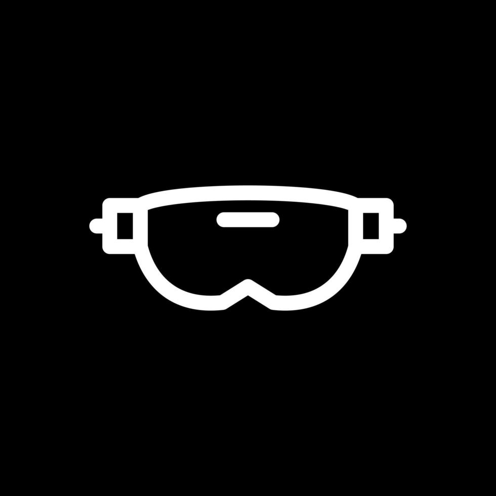 Vr-Brille-Vektor-Icon-Design vektor