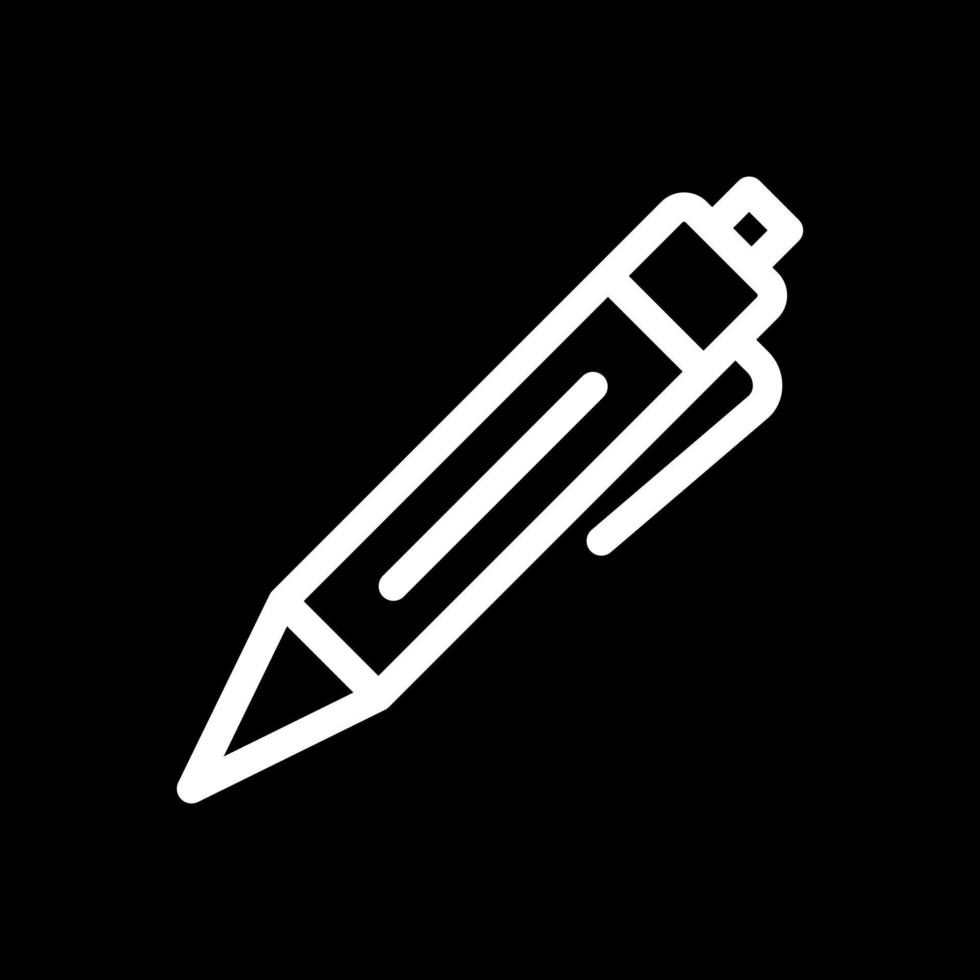 Stift-Vektor-Icon-Design vektor