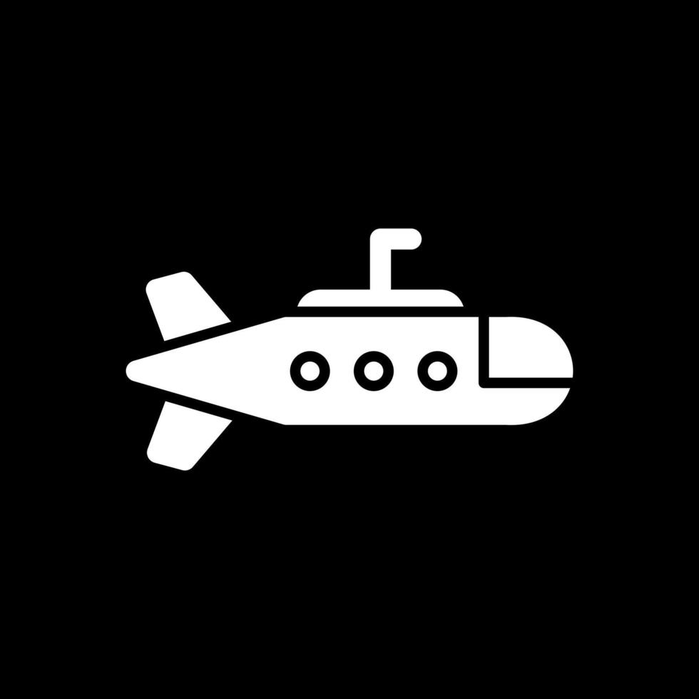 U-Boot-Vektor-Icon-Design vektor