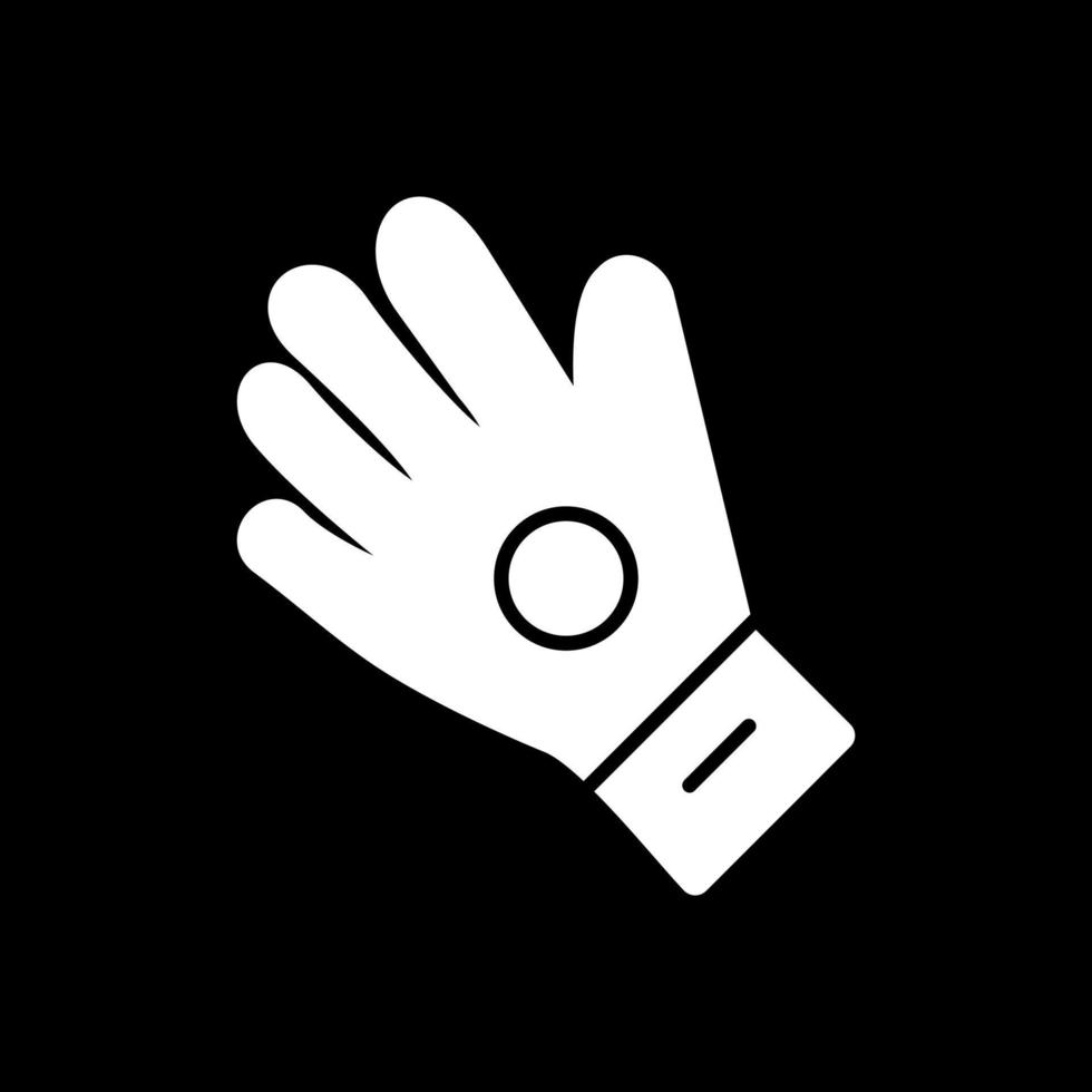 Handschuhe-Vektor-Icon-Design vektor