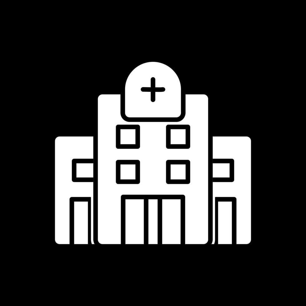 sjukhus vektor ikon design