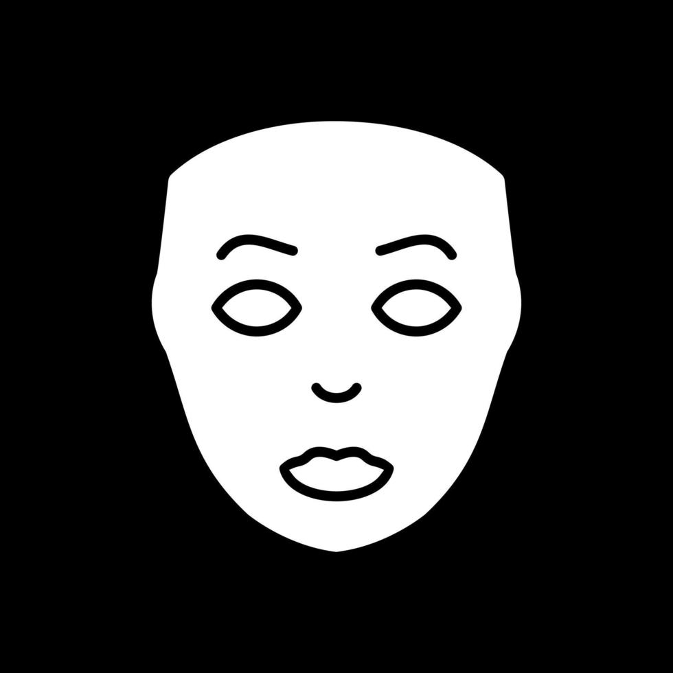 ansiktsbehandling plast kirurgi vektor ikon design