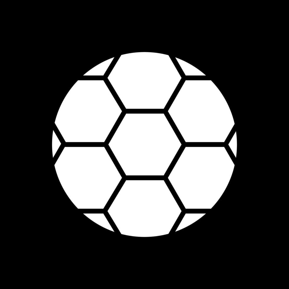 Fußball-Vektor-Icon-Design vektor