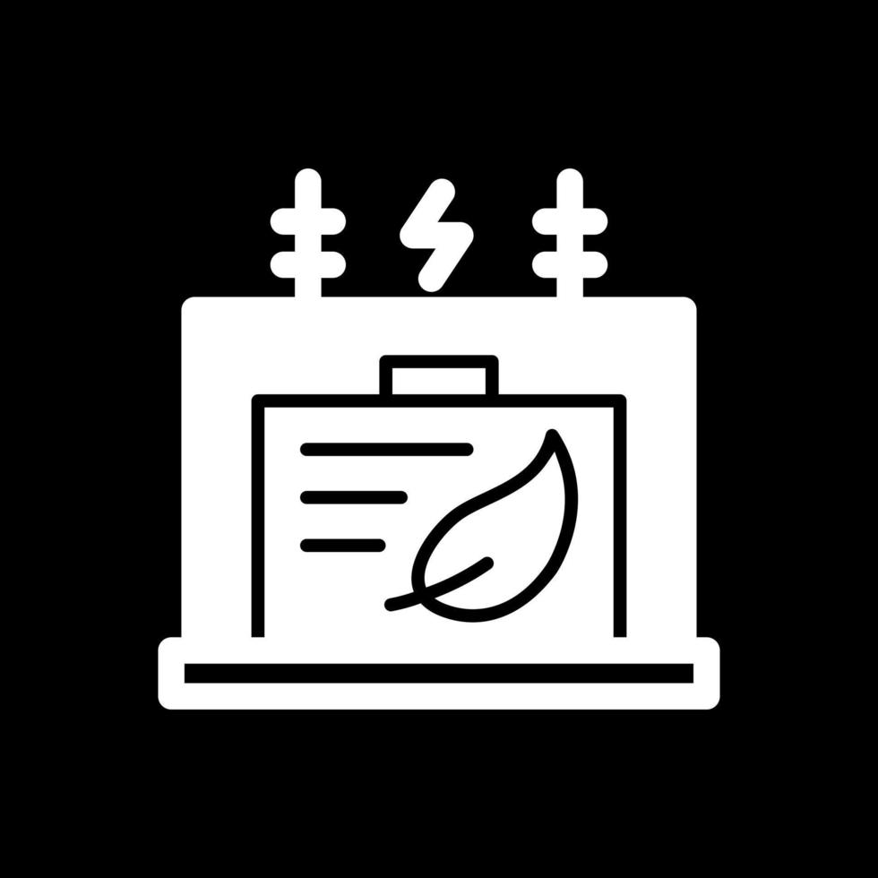 eco transformator vektor ikon design