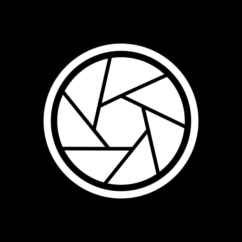 Kamera Exposition Vektor Symbol Design