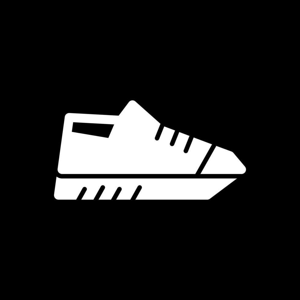 Turnschuhe Vektor-Icon-Design vektor