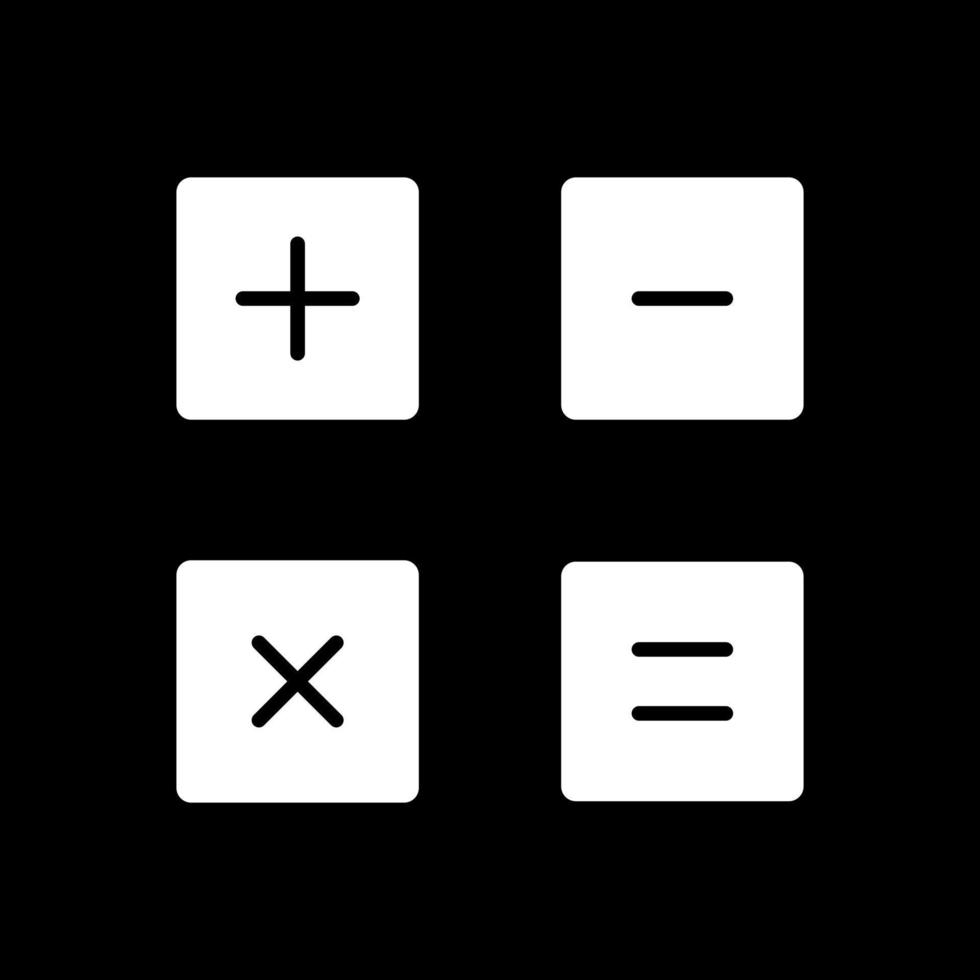 Mathe-Vektor-Icon-Design vektor