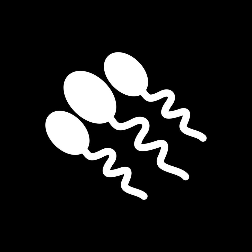sperma vektor ikon design