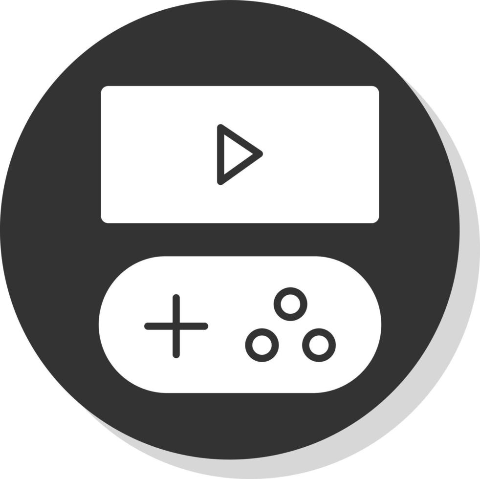 spel strömning vektor ikon design