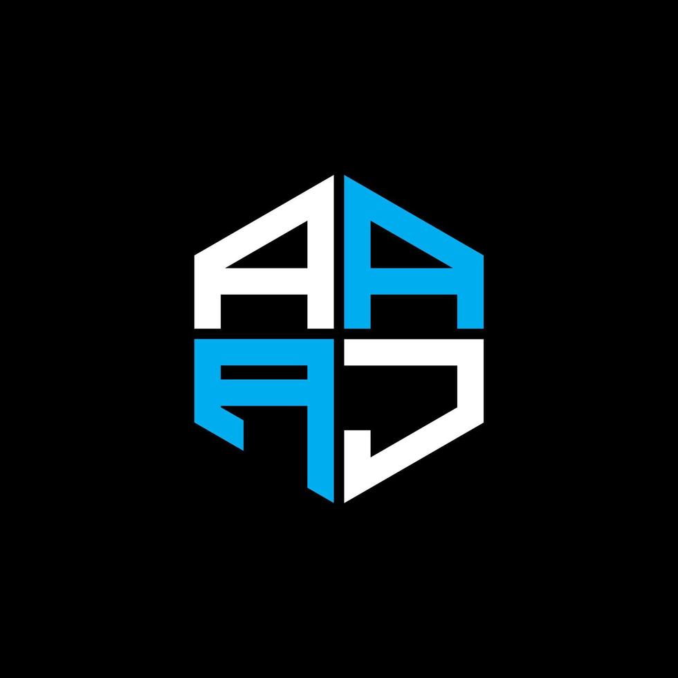 aaaj Brief Logo kreativ Design mit Vektor Grafik, aaaj einfach und modern Logo.