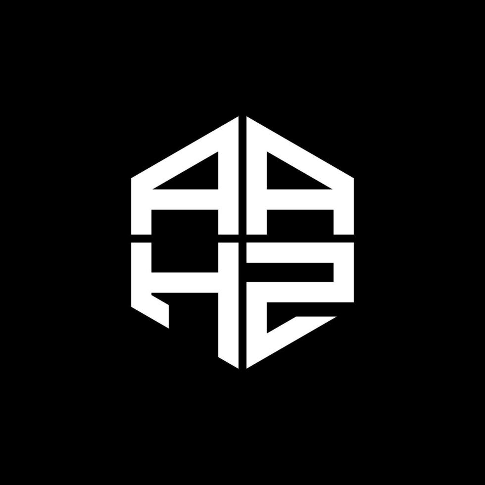 aahz brev logotyp kreativ design med vektor grafisk, aahz enkel och modern logotyp.