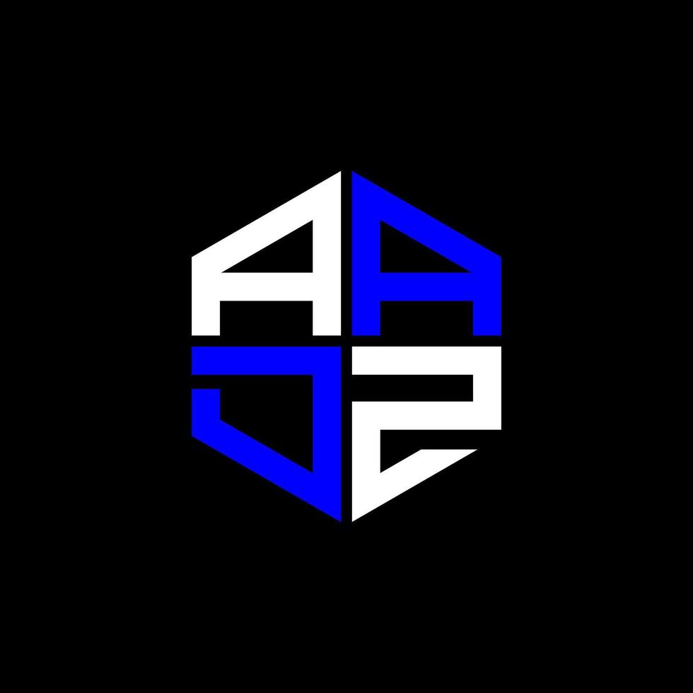 aadz Brief Logo kreativ Design mit Vektor Grafik, aadz einfach und modern Logo.