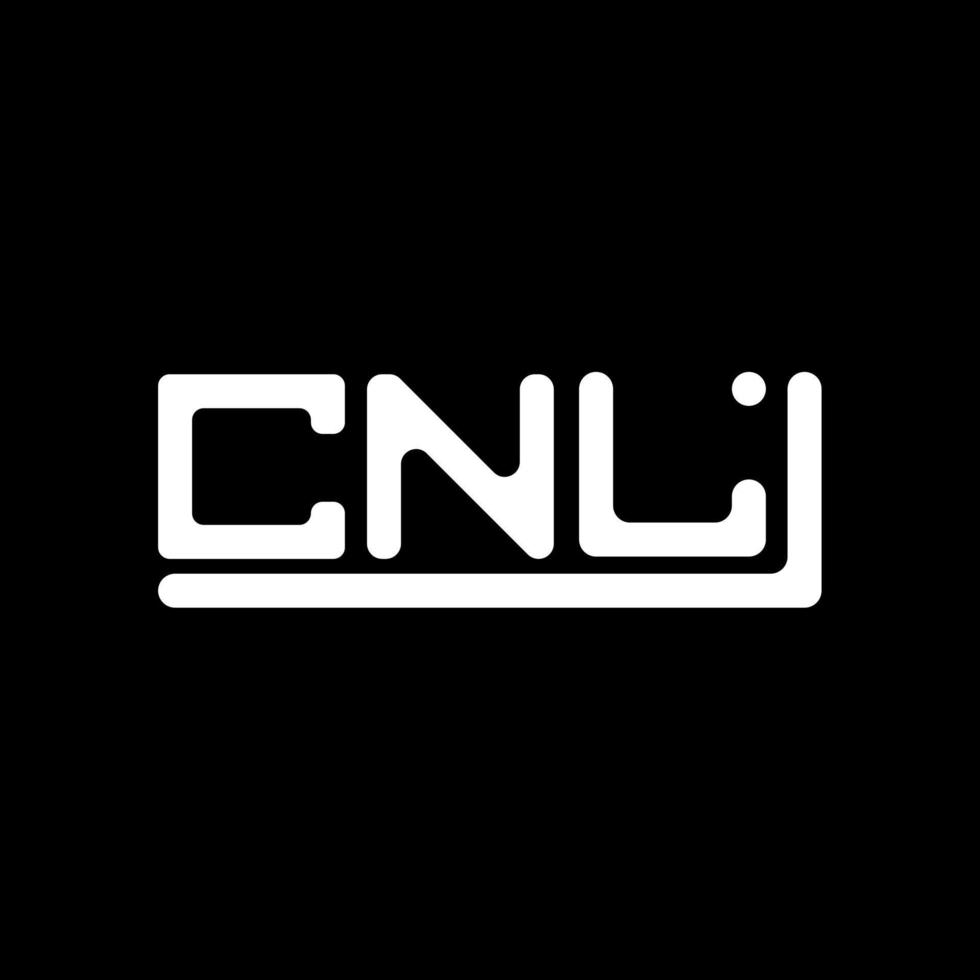 cnl brev logotyp kreativ design med vektor grafisk, cnl enkel och modern logotyp.
