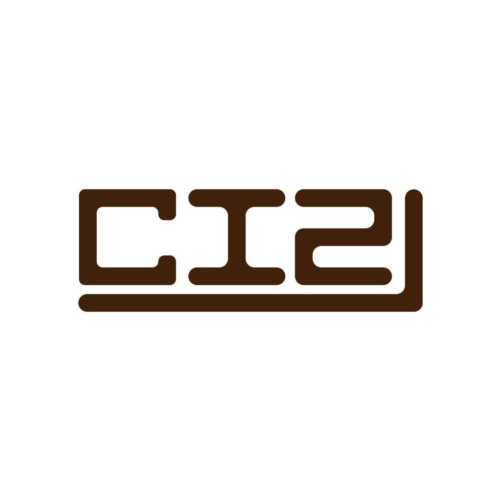 ciz Brief Logo kreativ Design mit Vektor Grafik, ciz einfach und modern Logo.