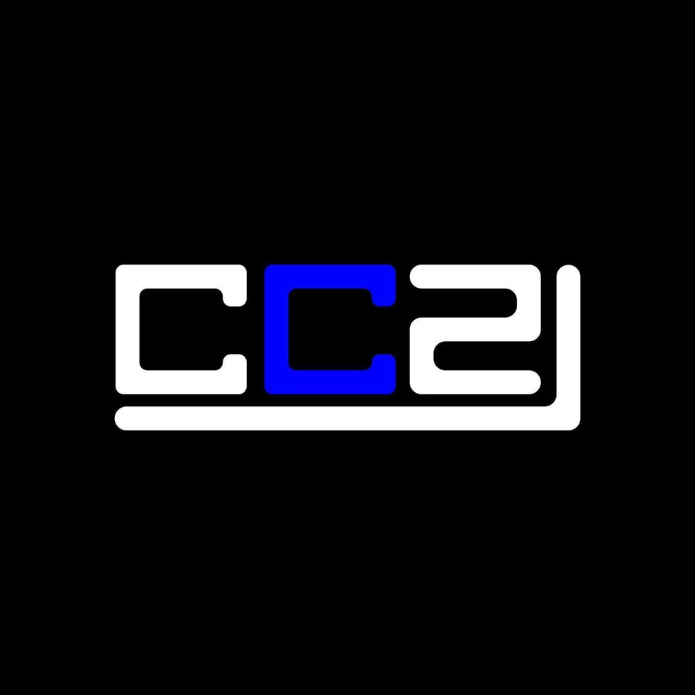 ccz Brief Logo kreativ Design mit Vektor Grafik, ccz einfach und modern Logo.