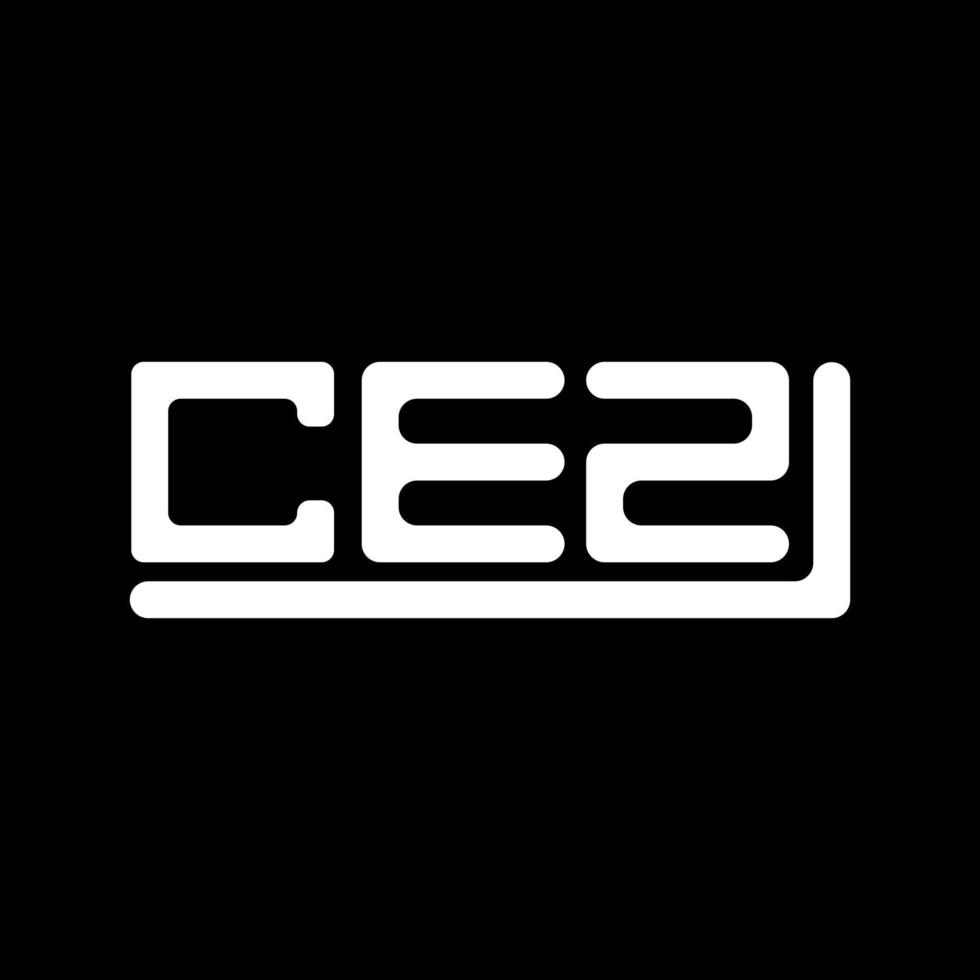 cez brev logotyp kreativ design med vektor grafisk, cez enkel och modern logotyp.