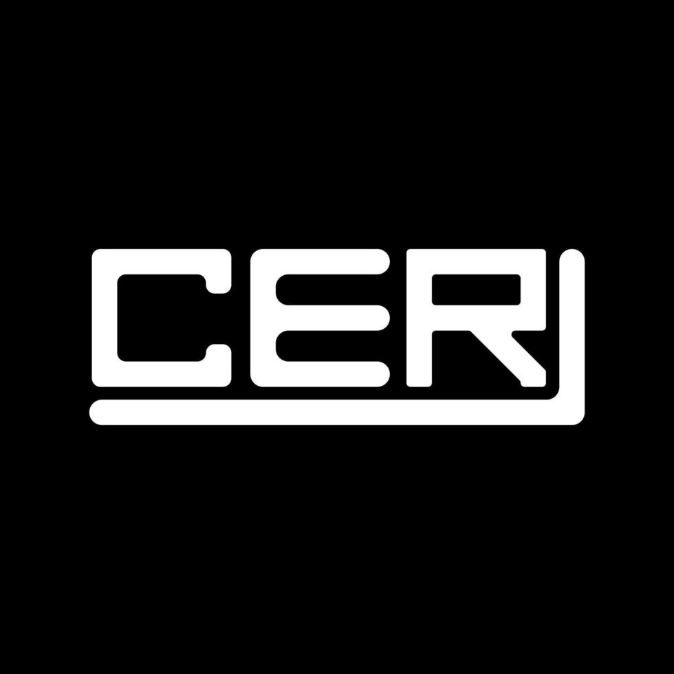 cer brev logotyp kreativ design med vektor grafisk, cer enkel och modern logotyp.