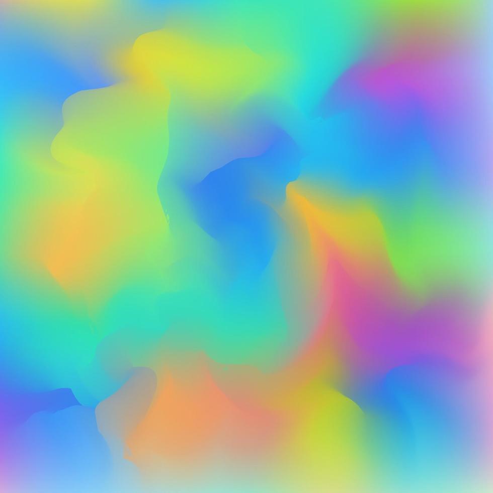 flüssiger fließender bunter Hintergrund. abstrakte Pinselmalfarbe. vektor