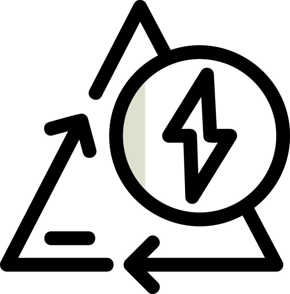 recyceln Energie Vektor Symbol Design