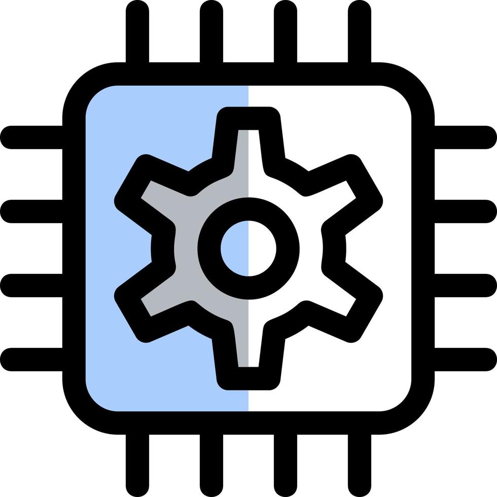 cybernetik vektor ikon design