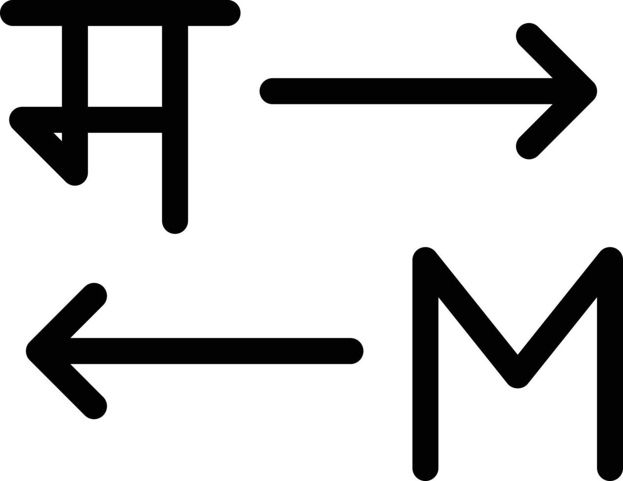 übersetzervektorillustration auf einem hintergrund. hochwertige symbole. vektorikonen für konzept und grafikdesign. vektor