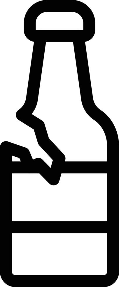 avfall flaska vektor illustration på en bakgrund.premium kvalitet symbols.vector ikoner för begrepp och grafisk design.