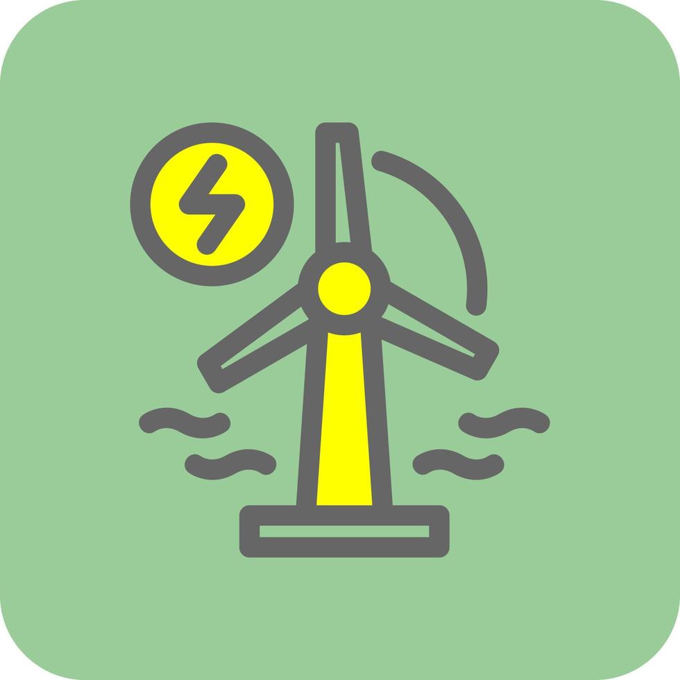 förnybar energi vektor ikon design