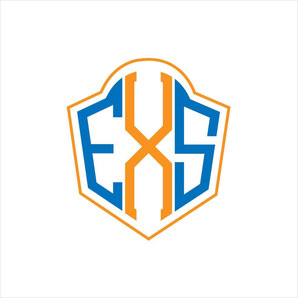 Ex abstrakt Monogramm Schild Logo Design auf Weiß Hintergrund. Ex kreativ Initialen Brief Logo. vektor
