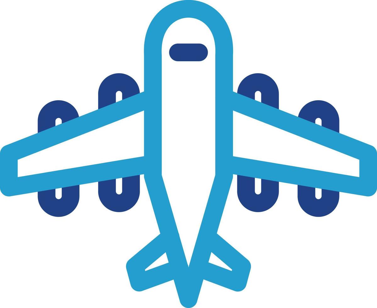 Flugzeug-Vektor-Icon-Design vektor