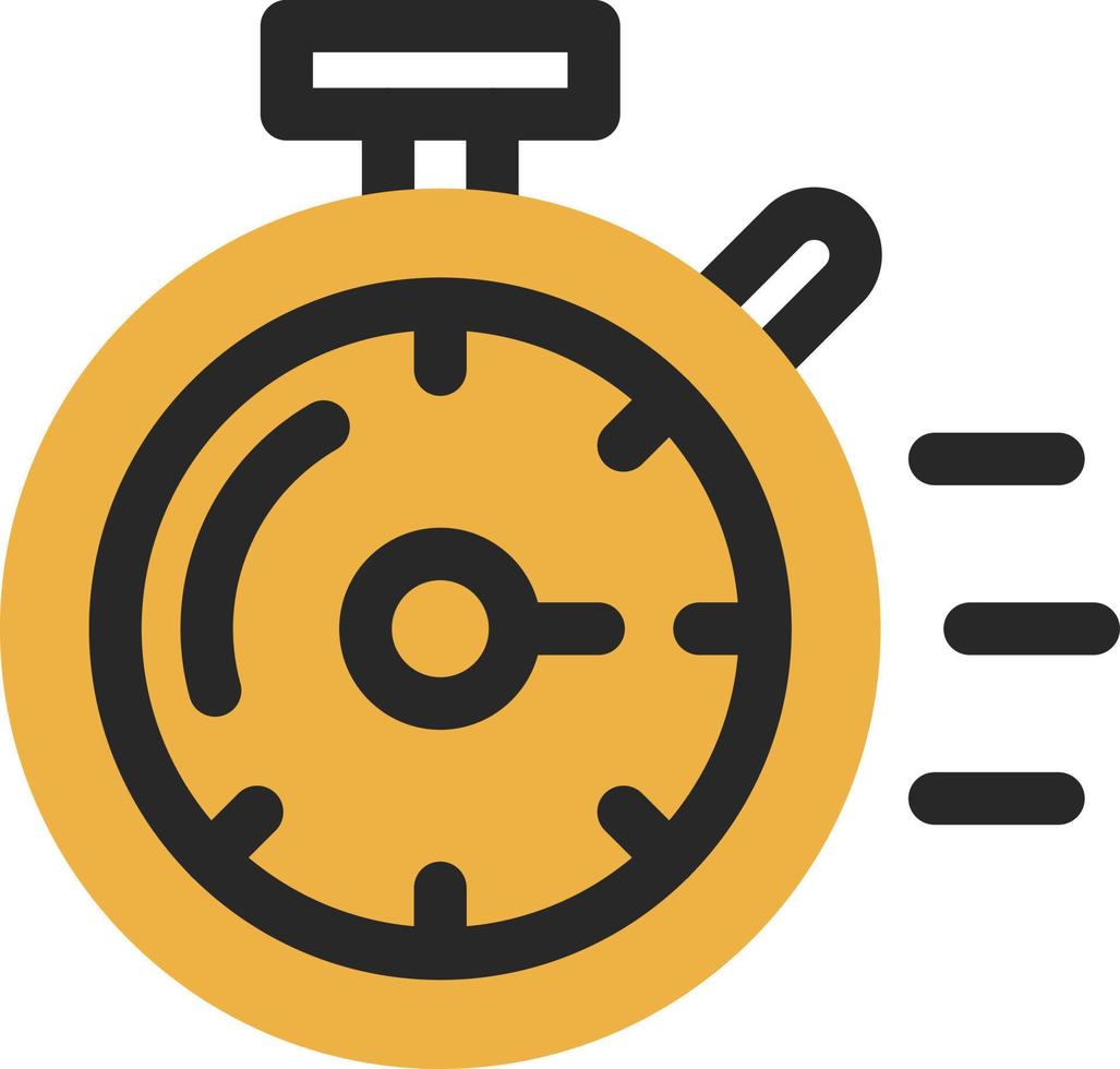 Chronometer-Vektor-Icon-Design vektor