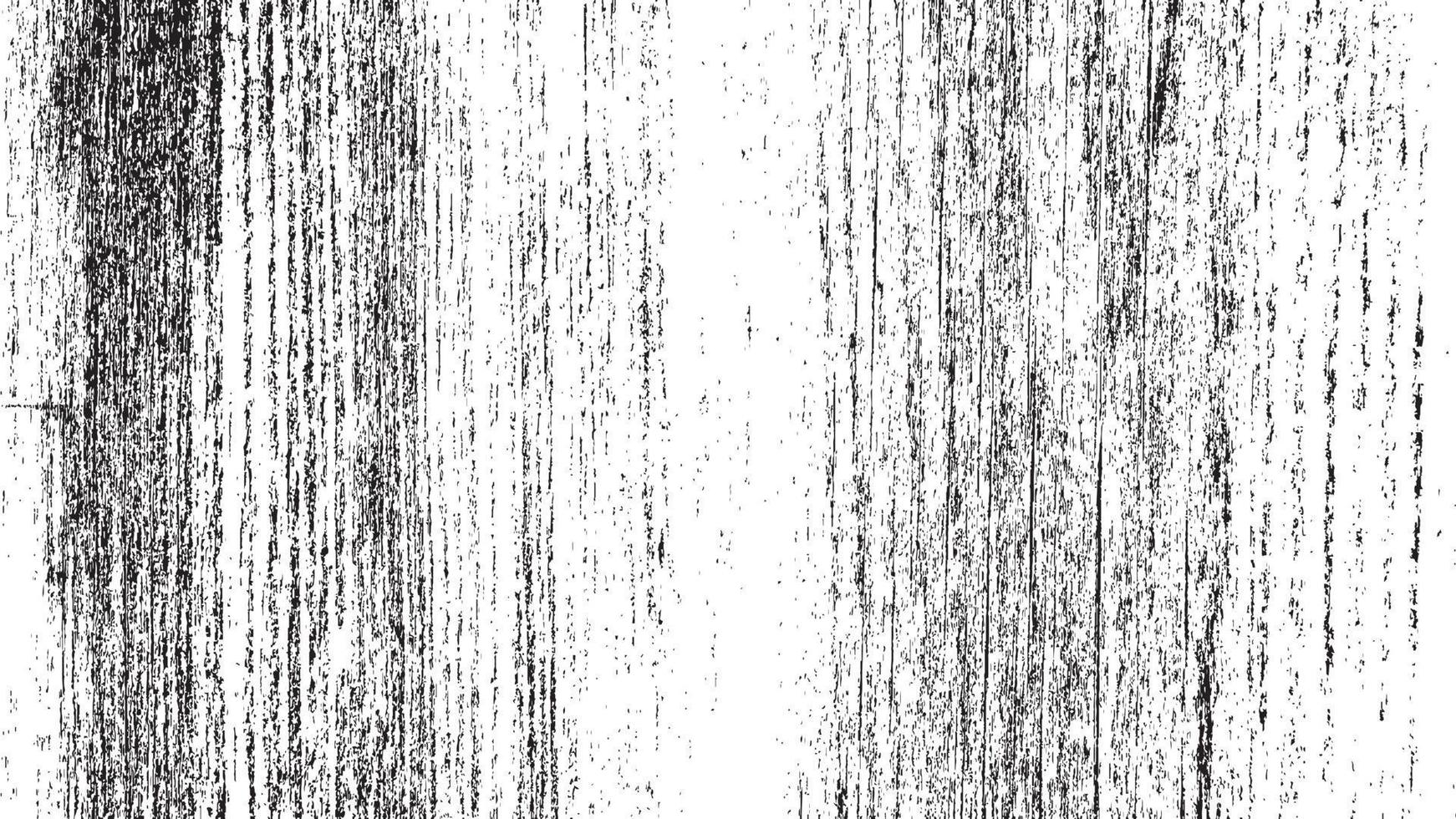 beunruhigte Overlay-Textur, Grunge-Hintergrund schwarz-weiß abstrakt, Vektor-beunruhigter Schmutz, Textur von Spänen, Rissen, Kratzern, Schrammen, Staub, Schmutz. vektor