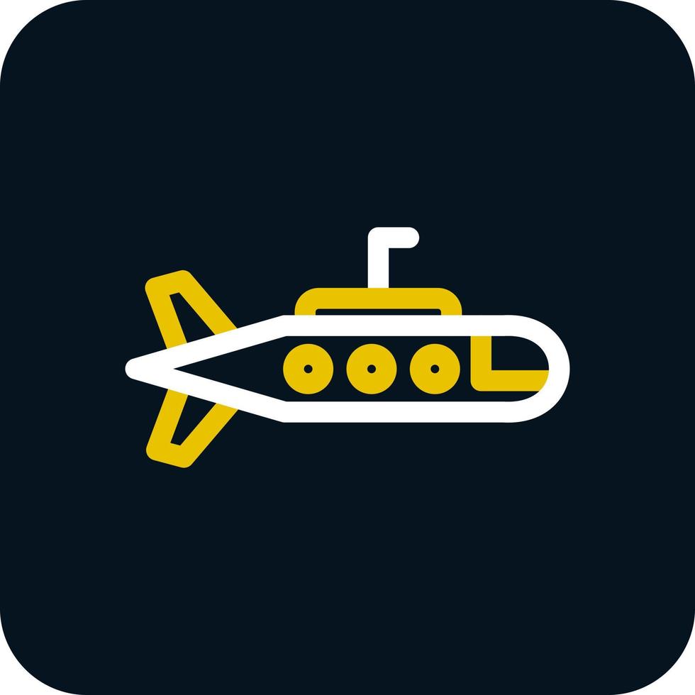 U-Boot-Vektor-Icon-Design vektor