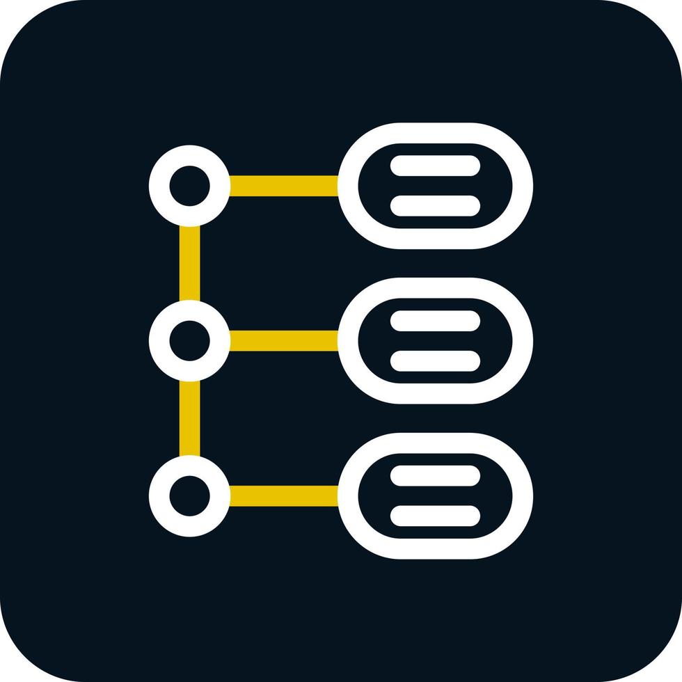 Infografik-Timeline-Vektor-Icon-Design vektor