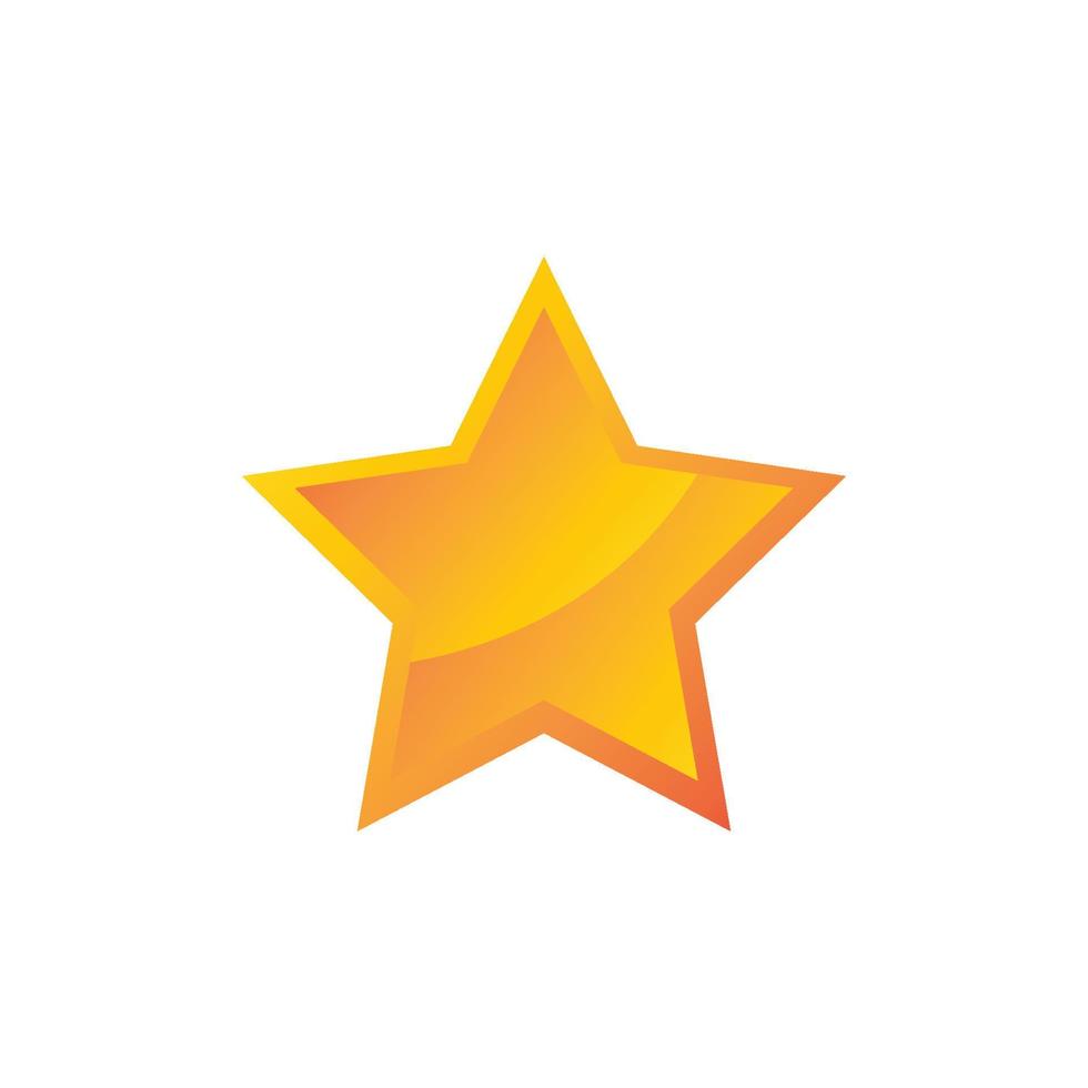 Stern Logo Vorlage Vektor Icon Illustration icon