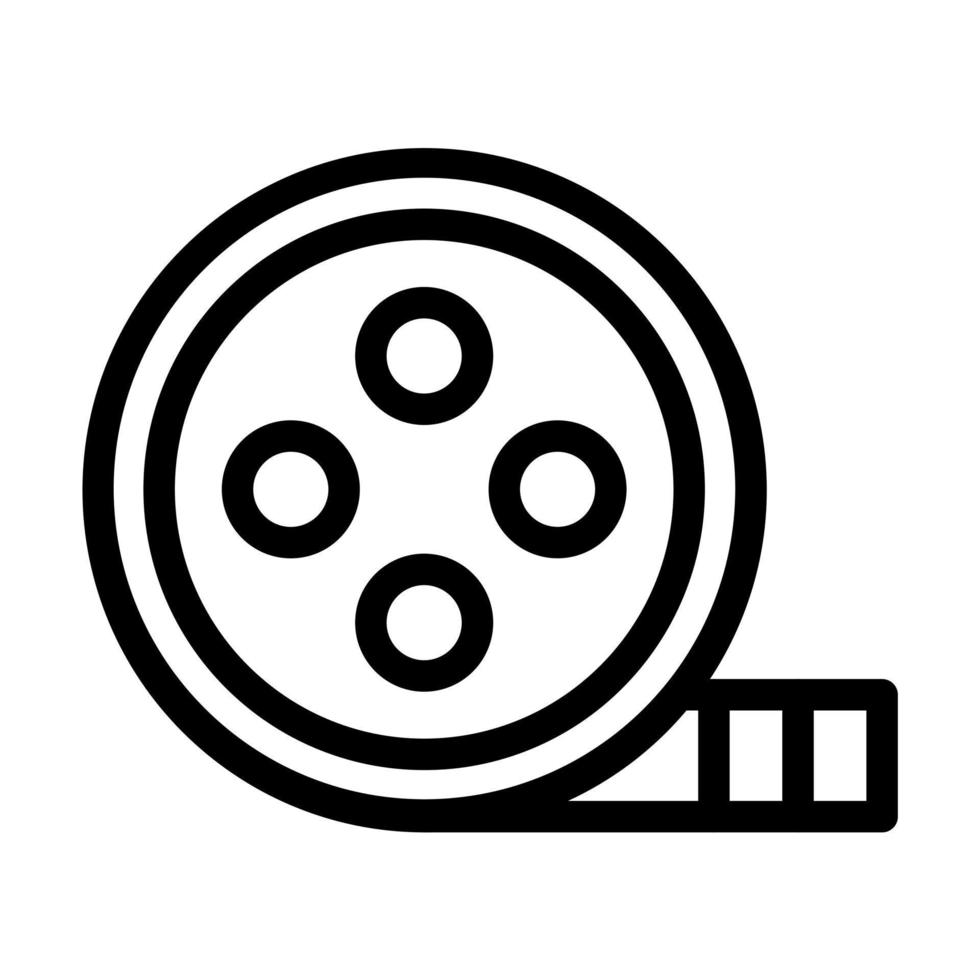 Film Spule Symbol Design vektor