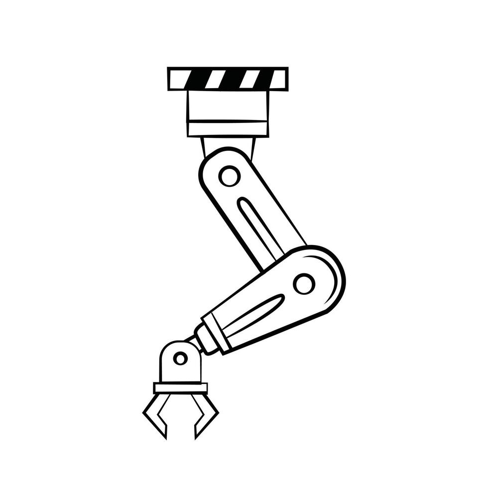 robot hand teknologi illustration vektor