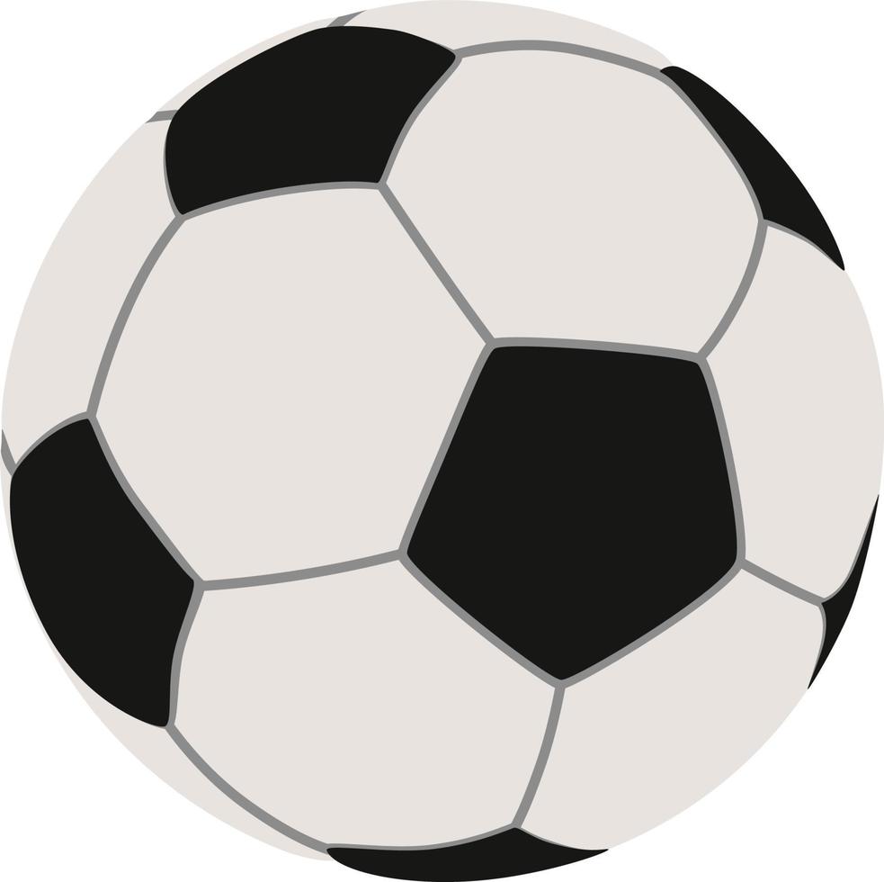 fotboll boll tecknad serie illustration vektor