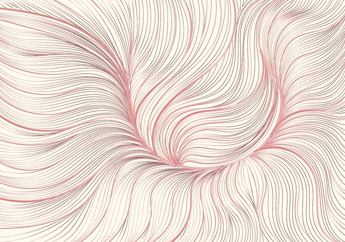 Hand gezeichnete abstrakte rosa Blumenmuster. Luxusart Hintergrundbeschaffenheit. vektor