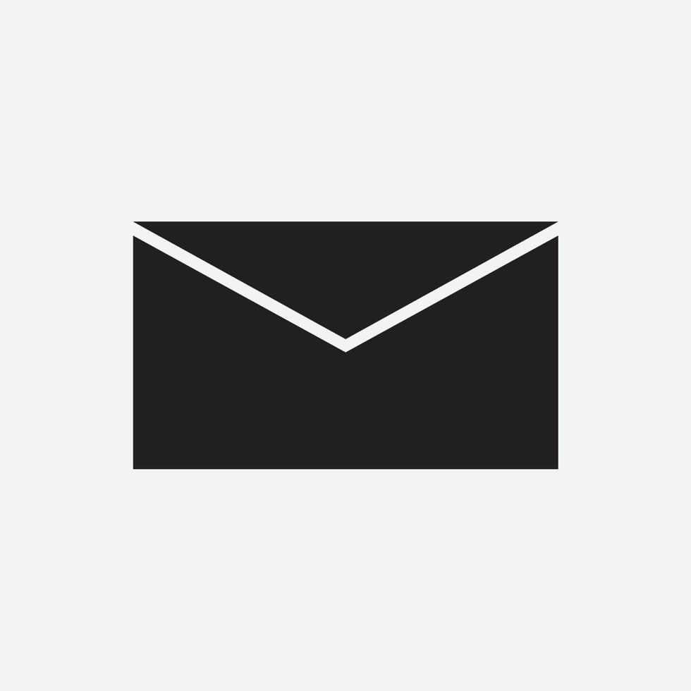 Mail eben Vektor Symbol