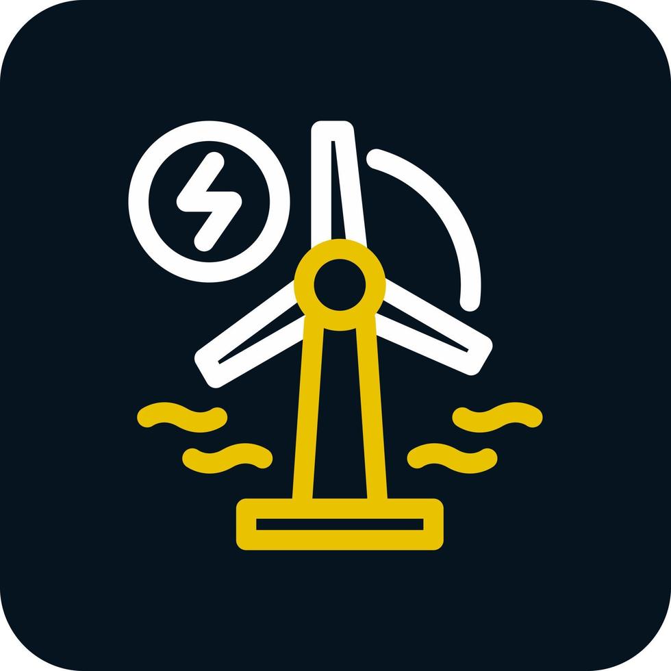 Vektor-Icon-Design für erneuerbare Energien vektor