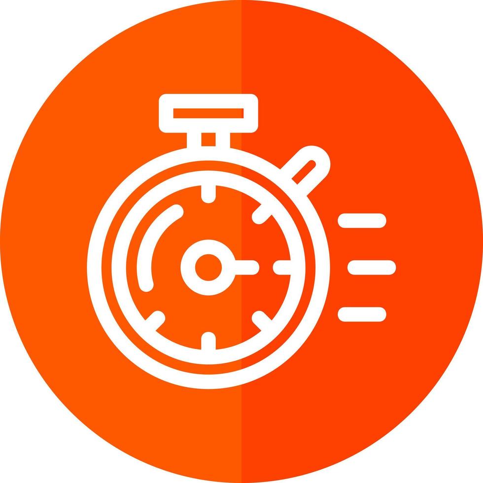 Chronometer-Vektor-Icon-Design vektor