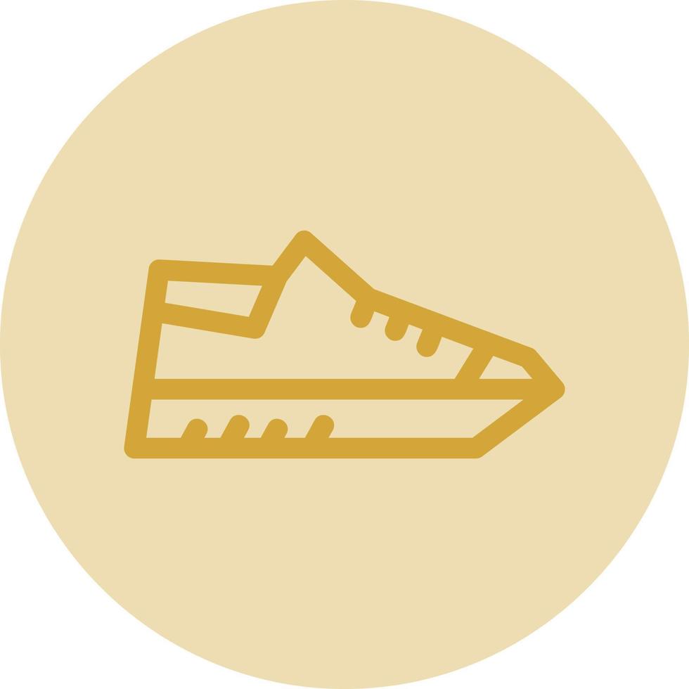 Turnschuhe Vektor-Icon-Design vektor