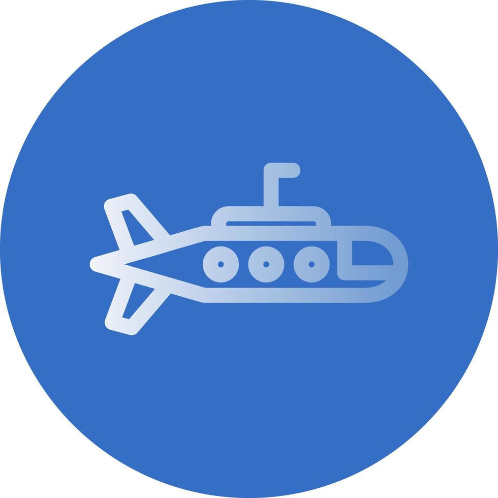 U-Boot-Vektor-Icon-Design vektor