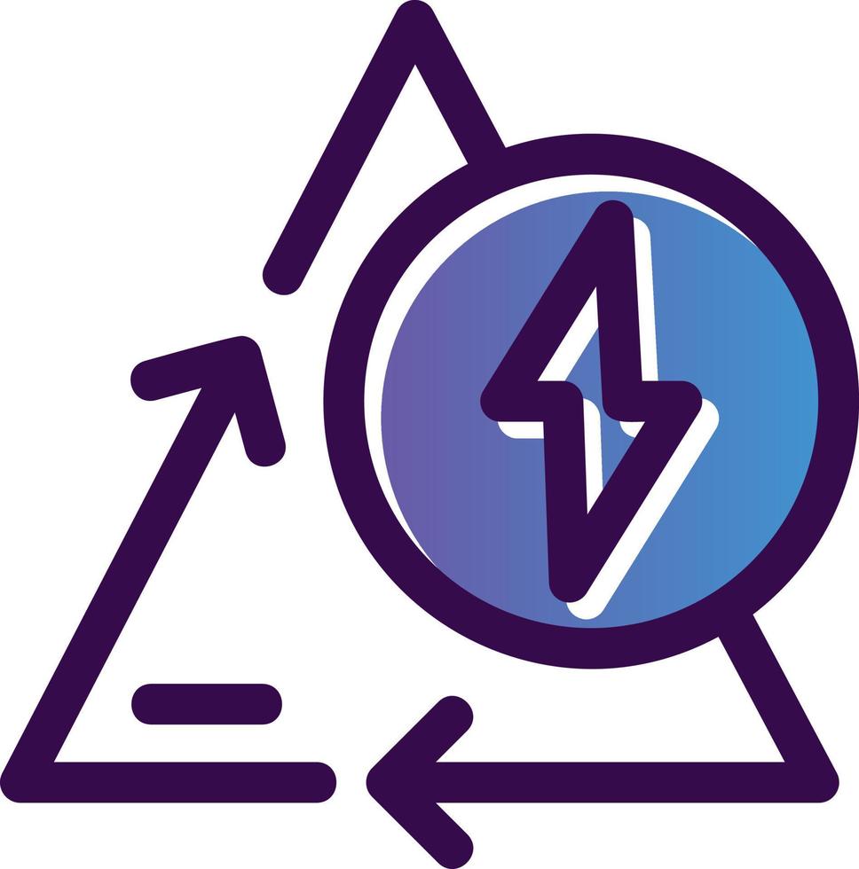 recyceln Energie Vektor Symbol Design