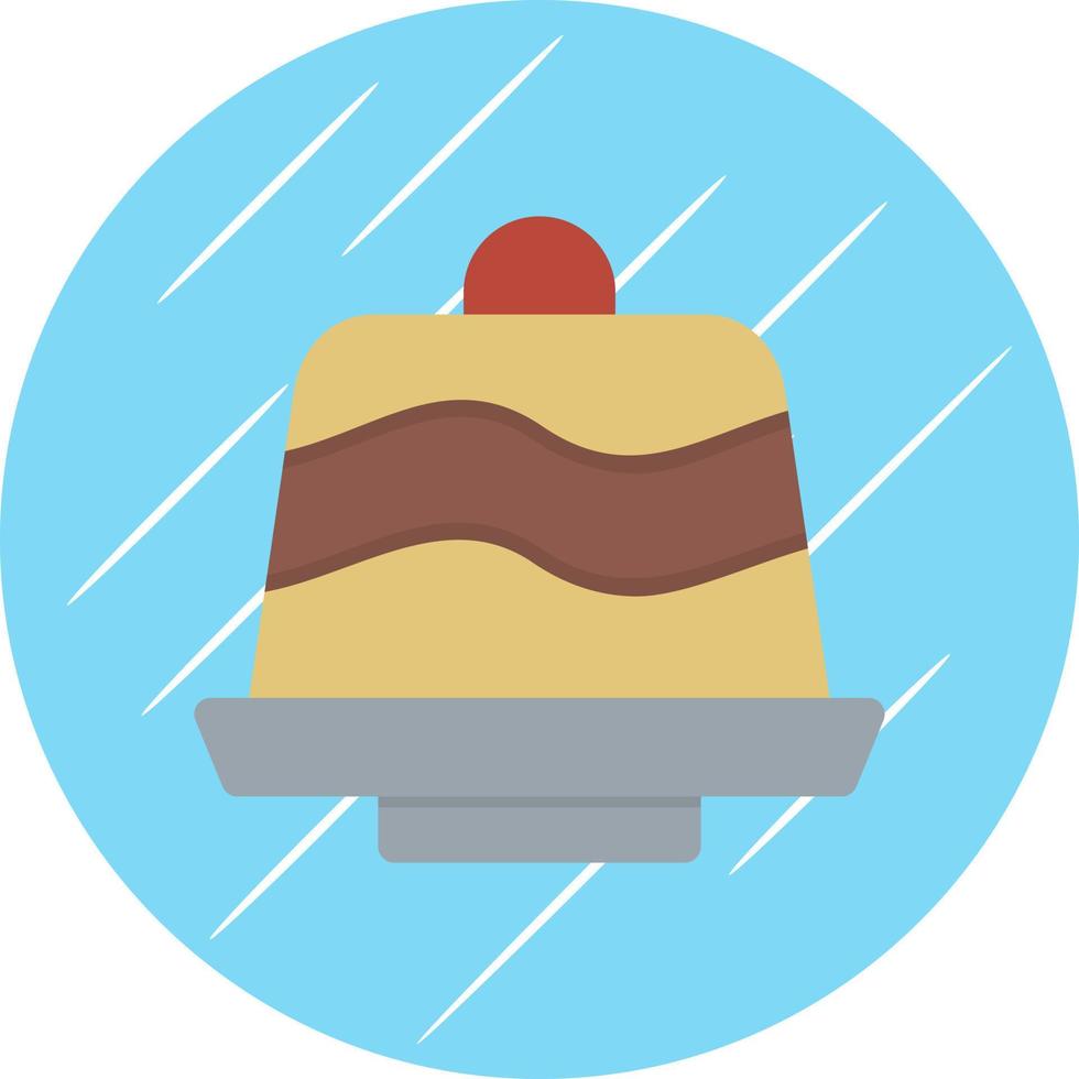 Kuchen-Vektor-Icon-Design vektor