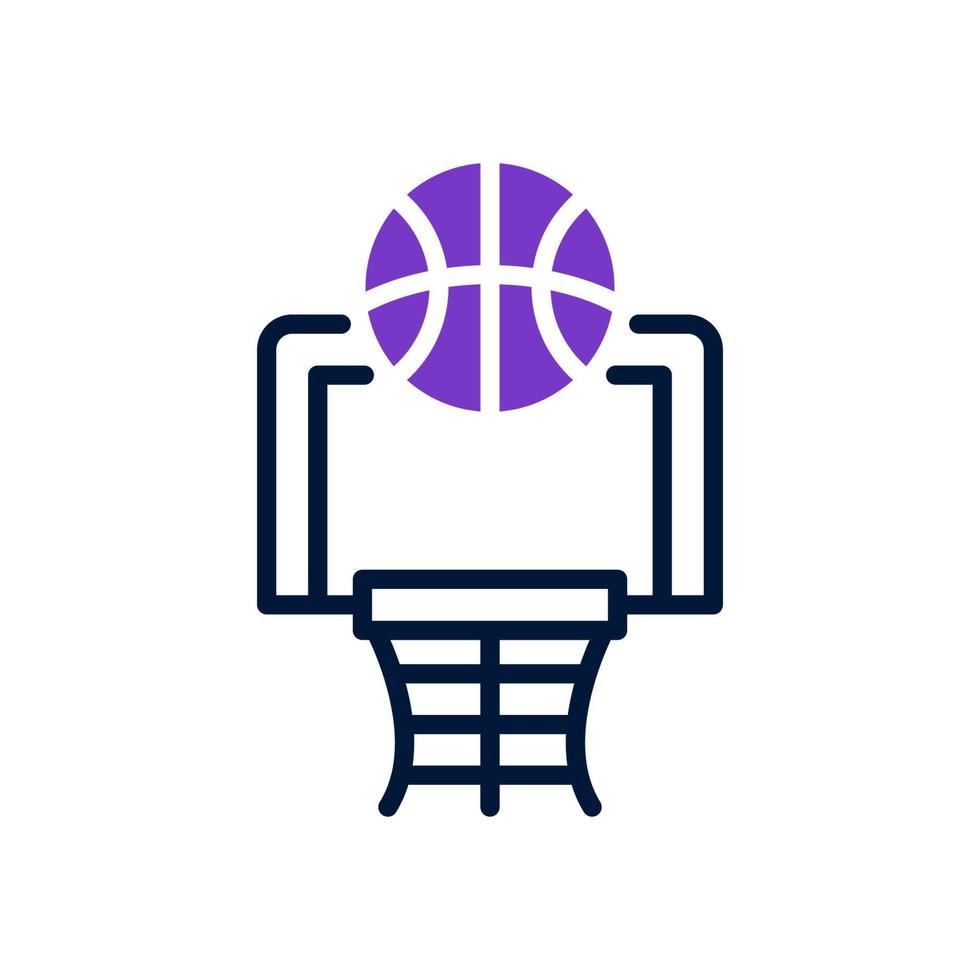 Basketball Symbol zum Ihre Webseite Design, Logo, Anwendung, ui. vektor