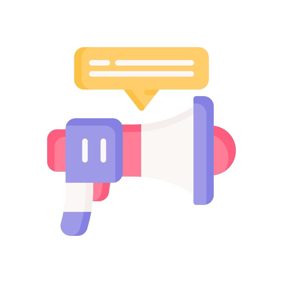 megafon ikon för din hemsida design, logotyp, app, ui. vektor