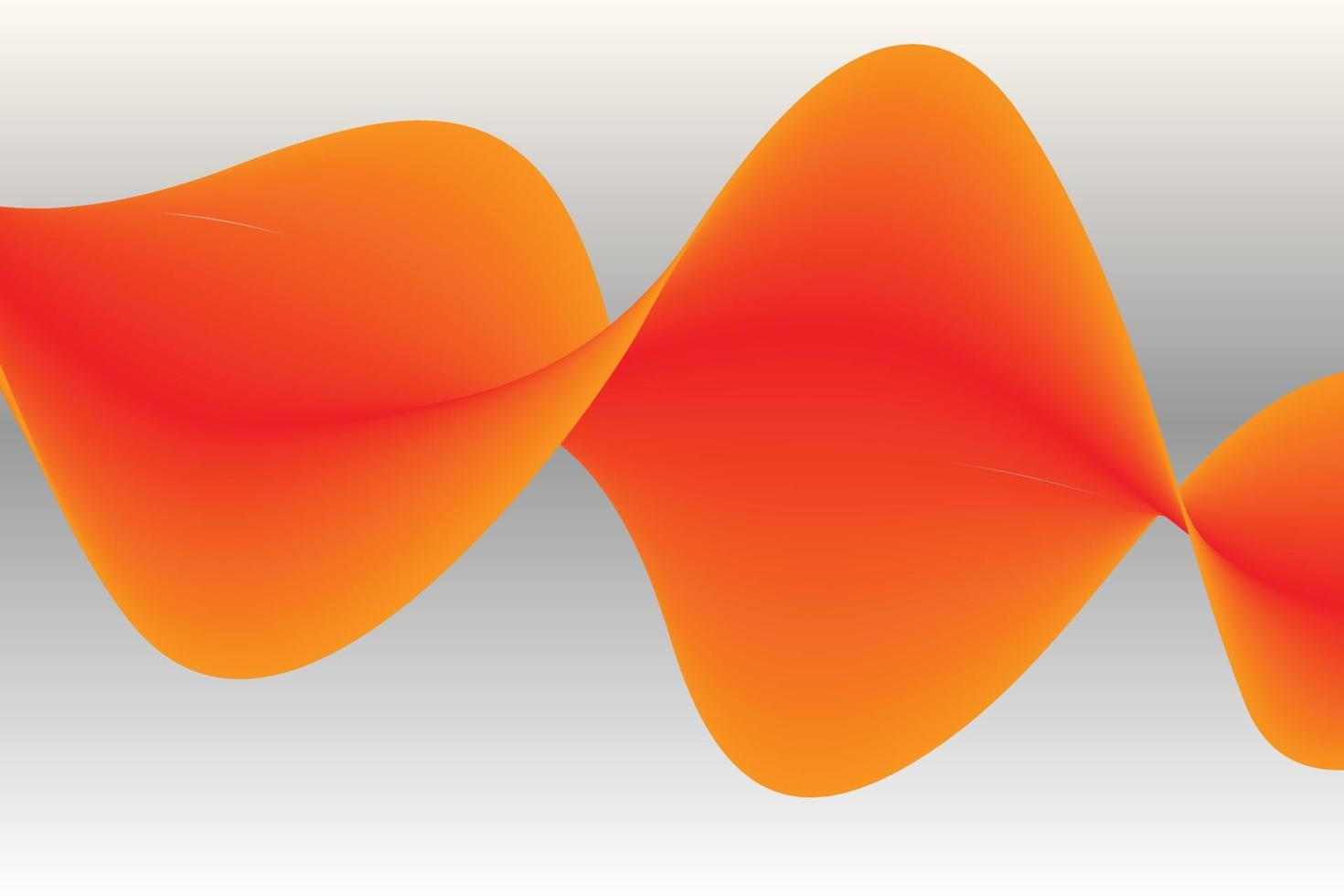 orange lutning Vinka abstrakt bakgrund. modern grafisk för landning sida och dator skrivbordet bakgrund. 3d vektor