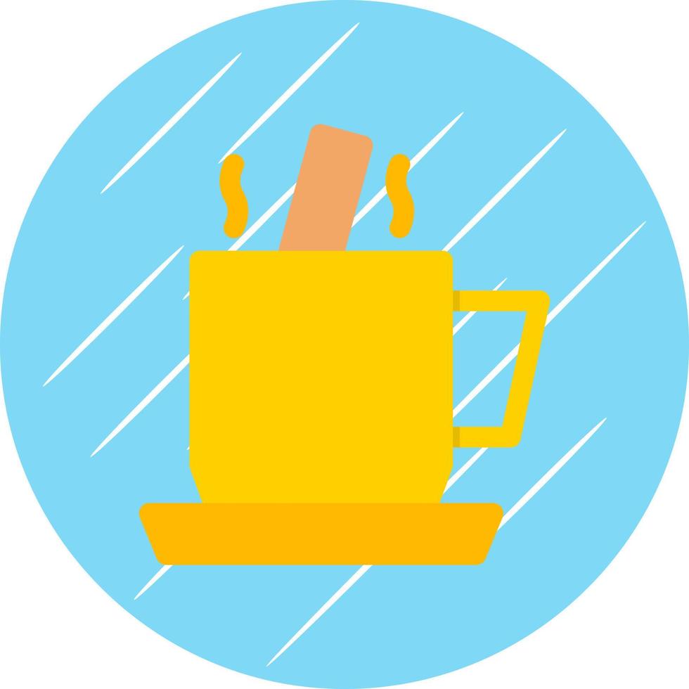 Kaffee mischen Vektor-Icon-Design vektor